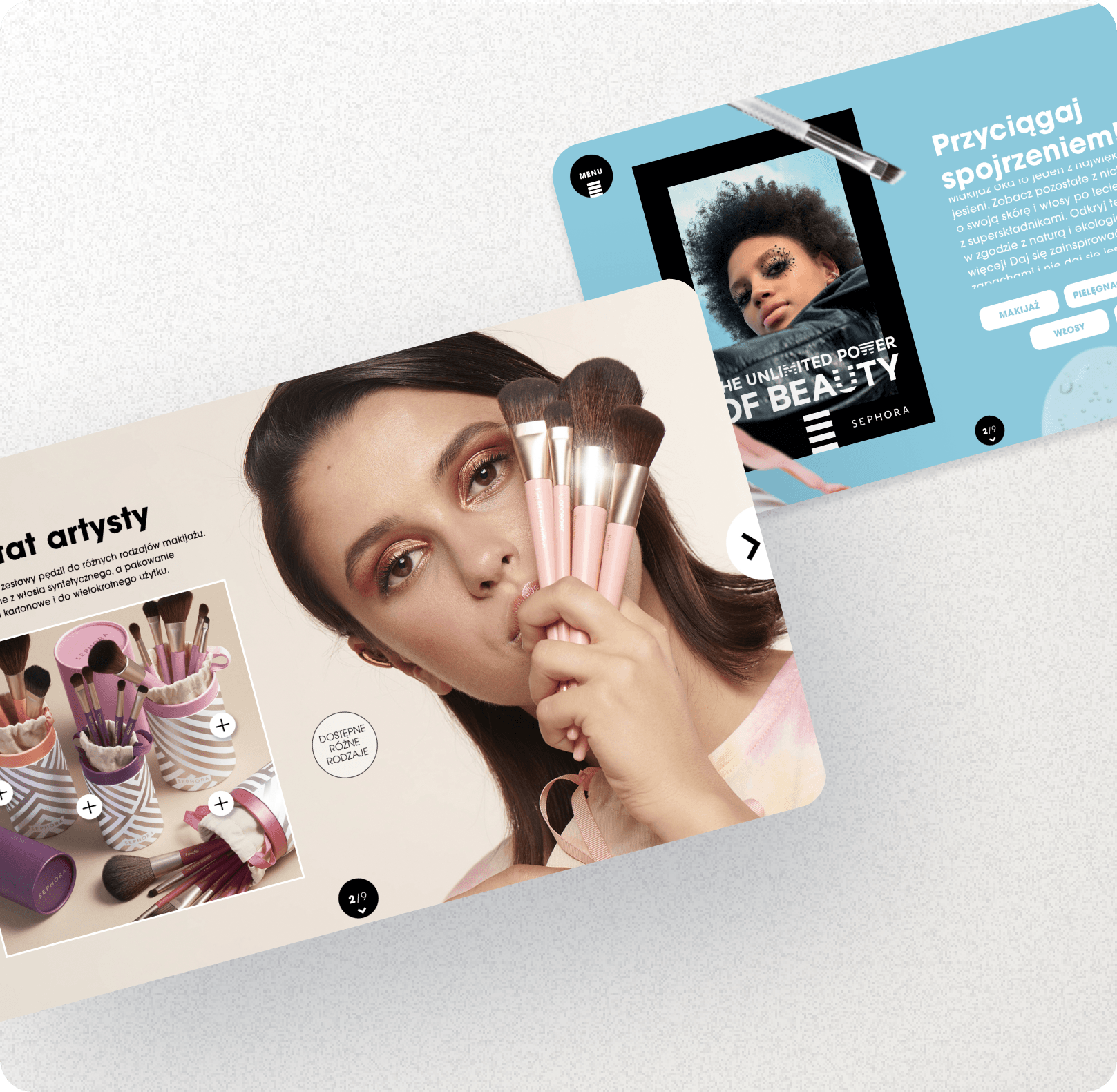 Sephora online catalogue • goodylabs case study