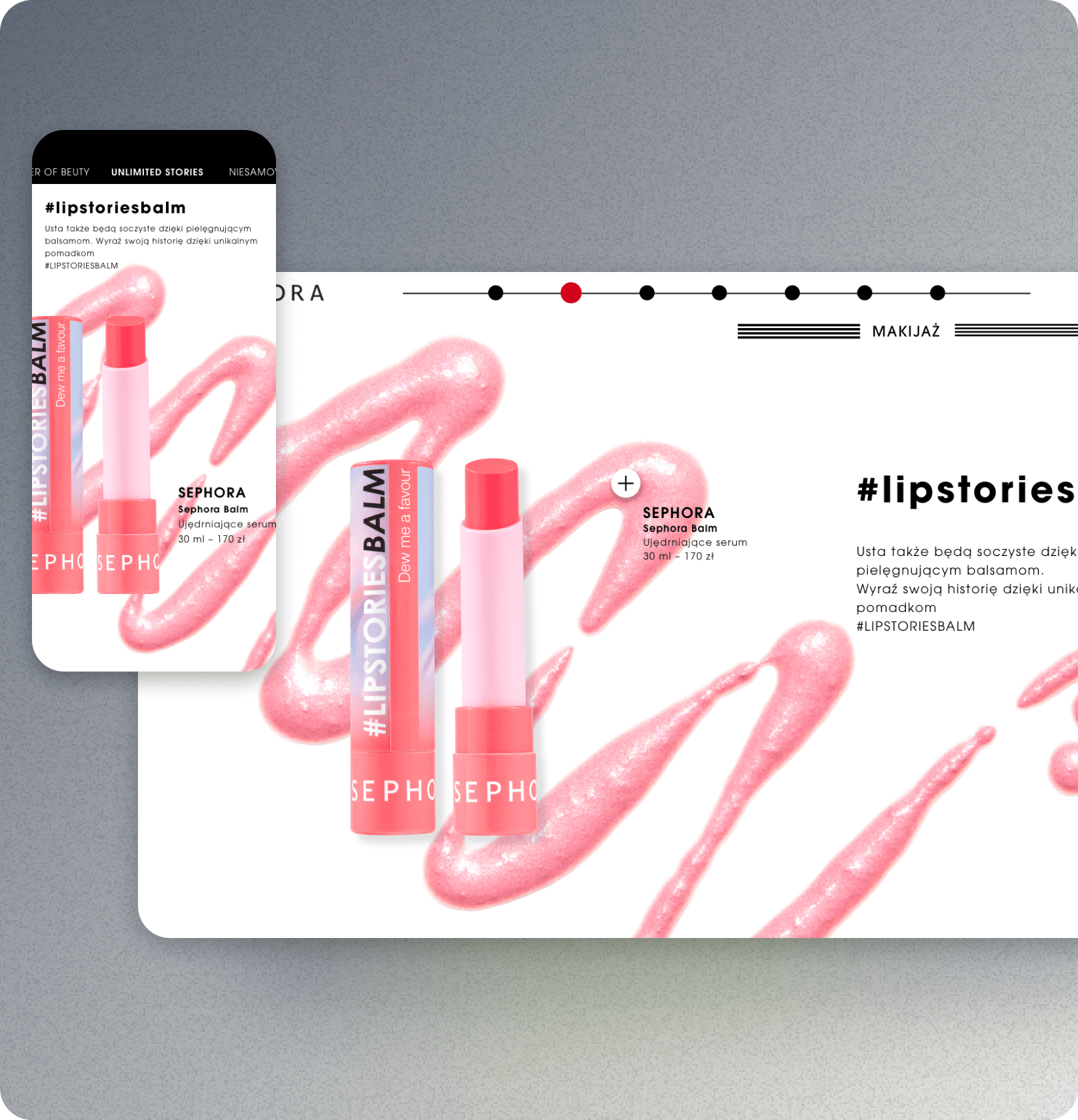 Sephora online catalogue • goodylabs case study